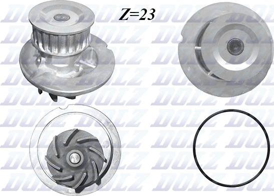 DOLZ O270 - Помпа водяна autocars.com.ua