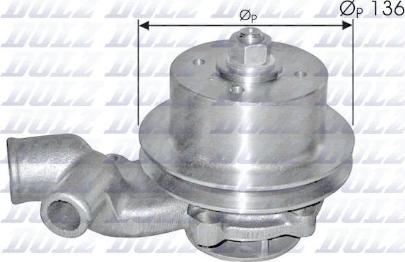 DOLZ P314 - Водяний насос autocars.com.ua