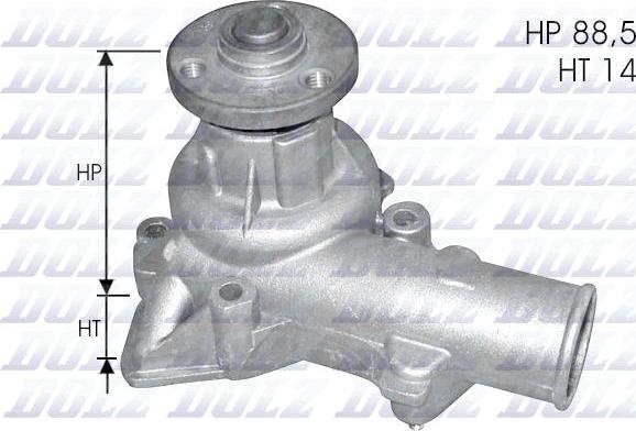 DOLZ S108M - Водяний насос autocars.com.ua