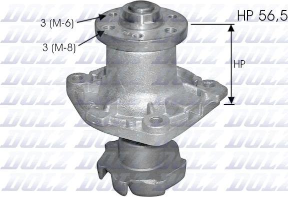 DOLZ S238 - Водяной насос avtokuzovplus.com.ua