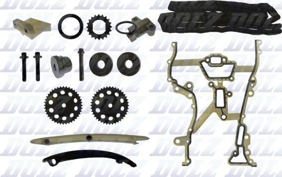 DOLZ SKCO003 - Комплект цепи привода распредвала autodnr.net