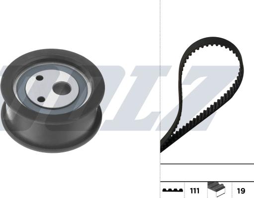 DOLZ SKD238 - Комплект ременя ГРМ autocars.com.ua