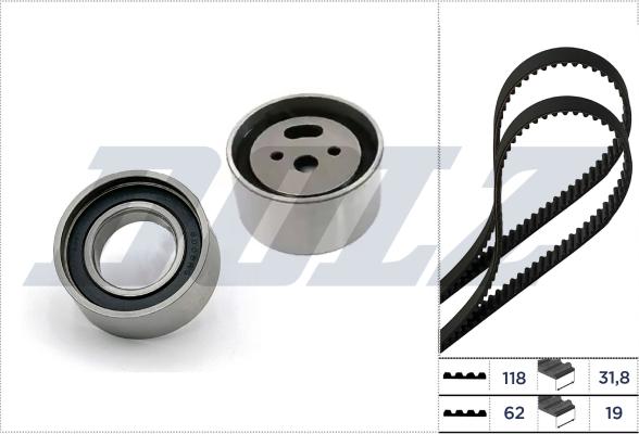 DOLZ SKD306 - Комплект ременя ГРМ autocars.com.ua