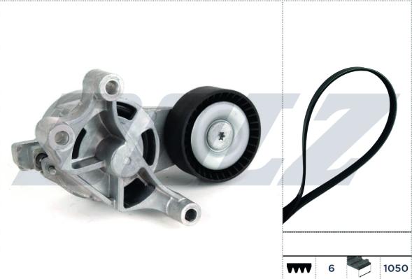 DOLZ SKD309A - Поликлиновий ремінний комплект autocars.com.ua