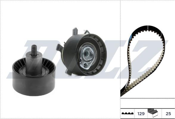 DOLZ SKD324 - Комплект ременя ГРМ autocars.com.ua