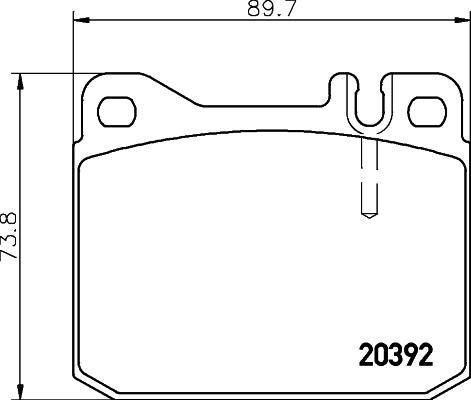 DON PCP1311 - Гальмівні колодки, дискові гальма autocars.com.ua