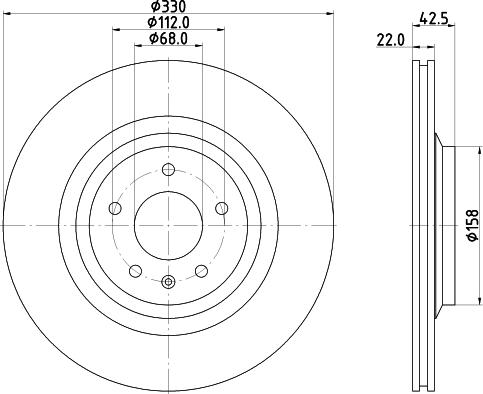 DON PCD15482 - Тормозной диск autodnr.net