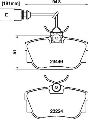 DON PCP1371 - Гальмівні колодки, дискові гальма autocars.com.ua