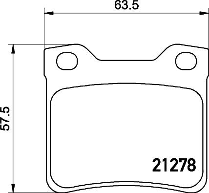 DON PCP1404 - Гальмівні колодки, дискові гальма autocars.com.ua