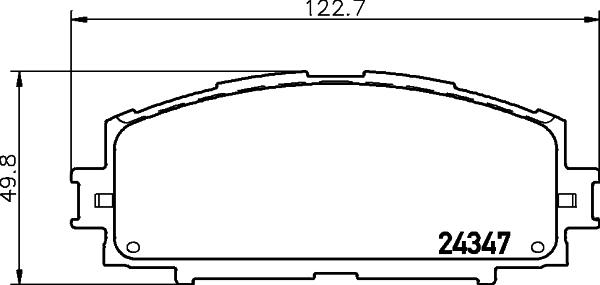 DON PCP1441 - Гальмівні колодки, дискові гальма autocars.com.ua