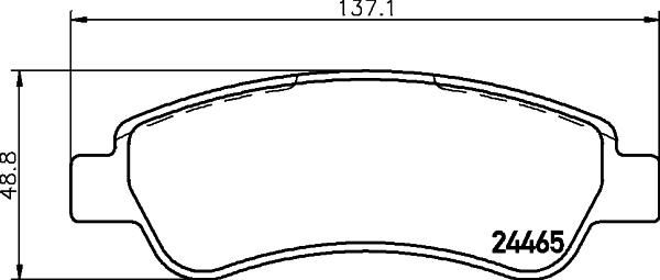 DON PCP1636 - Тормозные колодки, дисковые, комплект autodnr.net