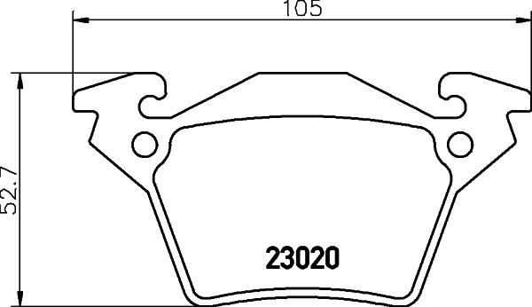 DON PCP1659 - Гальмівні колодки, дискові гальма autocars.com.ua