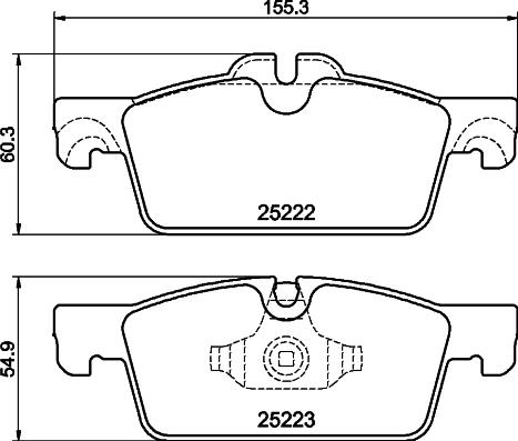 DON PCP2051 - Гальмівні колодки, дискові гальма autocars.com.ua