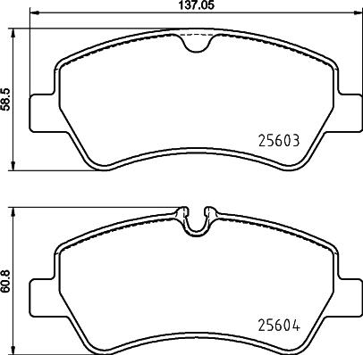 DON PCP2151 - Гальмівні колодки, дискові гальма autocars.com.ua