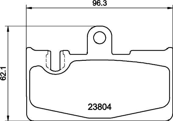 DON PCP2187 - Гальмівні колодки, дискові гальма autocars.com.ua