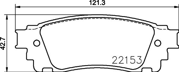 DON PCP2190 - Гальмівні колодки, дискові гальма autocars.com.ua