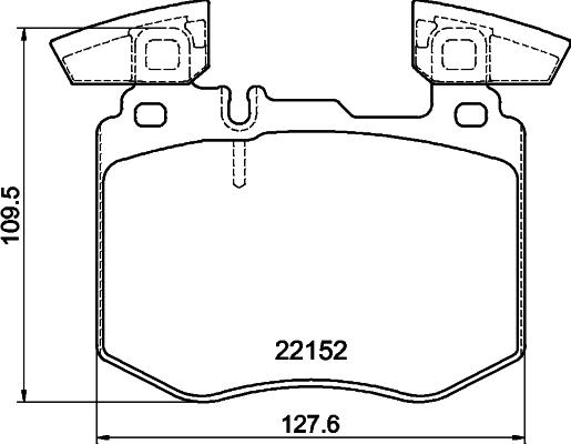 DON PCP2199 - Гальмівні колодки, дискові гальма autocars.com.ua