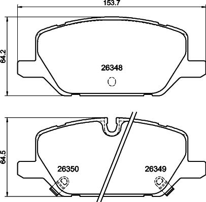 DON PCP2291 - Гальмівні колодки, дискові гальма autocars.com.ua