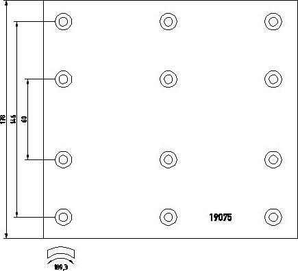 DON SV81A7115 - Комплект тормозных башмаков, барабанные тормоза autodnr.net