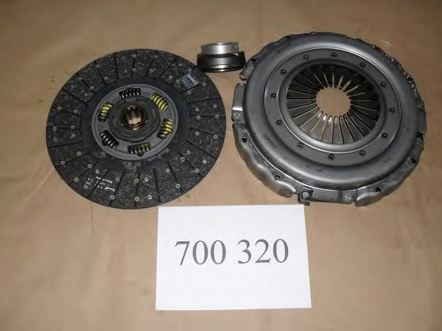 Dönmez 700 320 - Комплект зчеплення autocars.com.ua