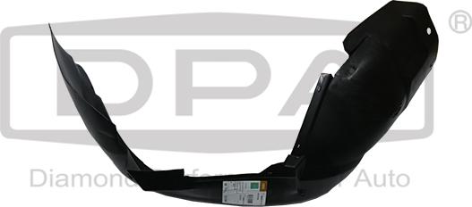 DPA 88090161102 - Подкрылок передний правый VW Passat 01-02 88090161102 DPA autocars.com.ua