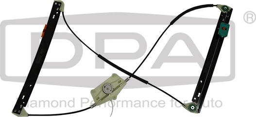 DPA 88371797302 - Стеклоподъемник передний левый без моторчика Audi A6 05-08 88371797302 DPA autocars.com.ua