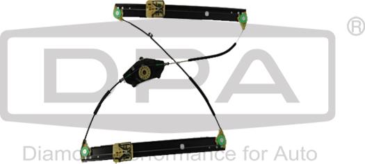 DPA 88371800202 - Стеклоподъемник передний правый без моторчика Audi Q5 09-12 88371800202 DPA autocars.com.ua