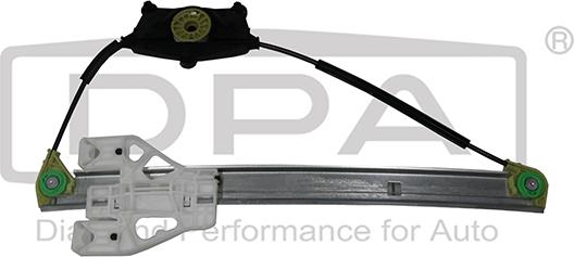 DPA 88391795002 - Стеклоподъемник задний правый без моторчика Audi Q5 09-17 88391795002 DPA autocars.com.ua
