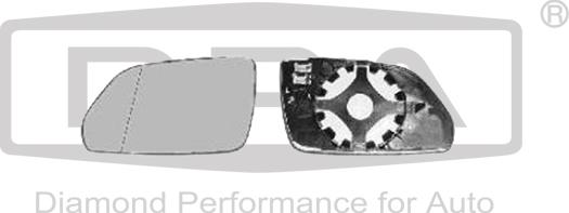 DPA 88570630802 - Зеркальное стекло, наружное зеркало avtokuzovplus.com.ua