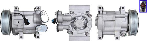 DRI 700511087 - Компресор, кондиціонер autocars.com.ua