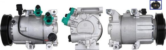 DRI 700511246 - Компресор, кондиціонер autocars.com.ua