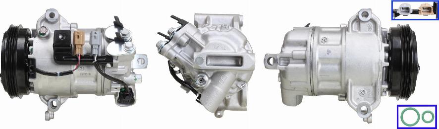 DRI 700511412 - Компресор, кондиціонер autocars.com.ua