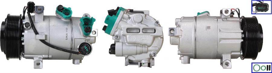 DRI 700511482 - Компресор, кондиціонер autocars.com.ua