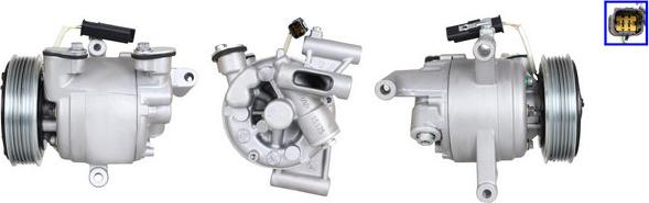DRI 7005511024 - Компресор, кондиціонер autocars.com.ua