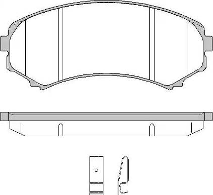 Dr!ve+ DP1010.10.0042 - Гальмівні колодки, дискові гальма autocars.com.ua