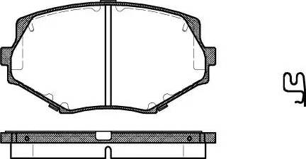 Dr!ve+ DP1010.10.0134 - Гальмівні колодки, дискові гальма autocars.com.ua