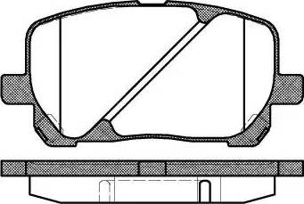 Dr!ve+ DP1010.10.0184 - Гальмівні колодки, дискові гальма autocars.com.ua