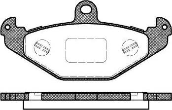 Dr!ve+ DP1010.10.0560 - Гальмівні колодки, дискові гальма autocars.com.ua