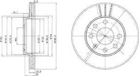 Dr!ve+ DP1010.11.0350 - Гальмівний диск autocars.com.ua