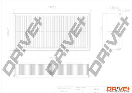 Dr!ve+ DP1110.10.0059 - Воздушный фильтр autodnr.net