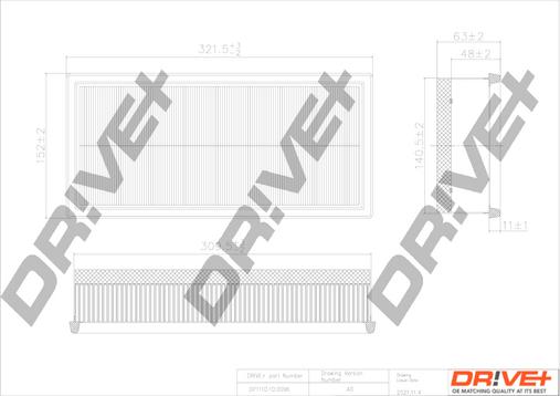 Dr!ve+ DP1110.10.0096 - Воздушный фильтр autodnr.net