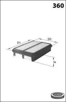 Dr!ve+ DP1110.10.0112 - Повітряний фільтр autocars.com.ua