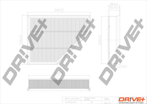 Dr!ve+ DP1110.10.0174 - Воздушный фильтр autodnr.net