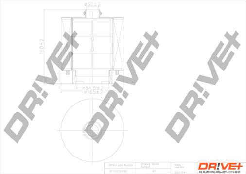 Dr!ve+ DP1110.10.0192 - Повітряний фільтр autocars.com.ua