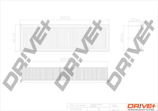 Dr!ve+ DP1110.10.0199 - Воздушный фильтр autodnr.net