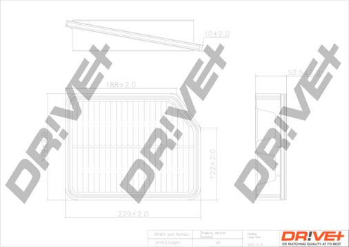 Dr!ve+ DP1110.10.0201 - Воздушный фильтр autodnr.net