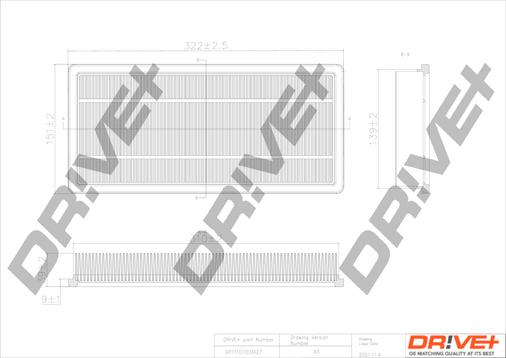 Dr!ve+ DP1110.10.0427 - Воздушный фильтр autodnr.net