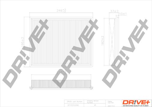 Dr!ve+ DP1110.10.0595 - Воздушный фильтр autodnr.net