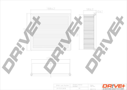 Dr!ve+ DP1110.10.0678 - Воздушный фильтр autodnr.net