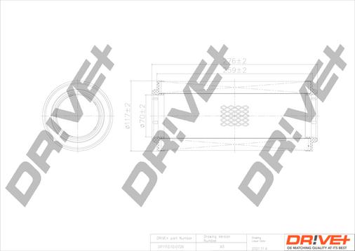 Dr!ve+ DP1110.10.0726 - Воздушный фильтр autodnr.net